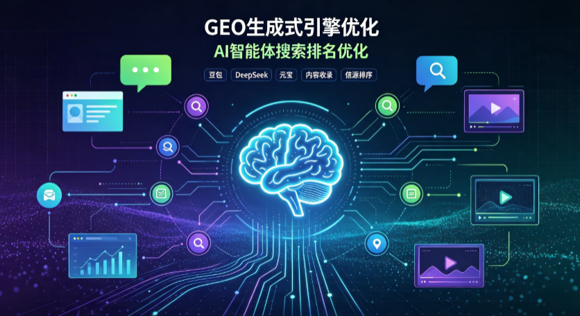 海口GEO 浪潮来袭：生成式引擎优化崛起，创作者争抢豆包、DeepSeek、元宝智能体流量入口
